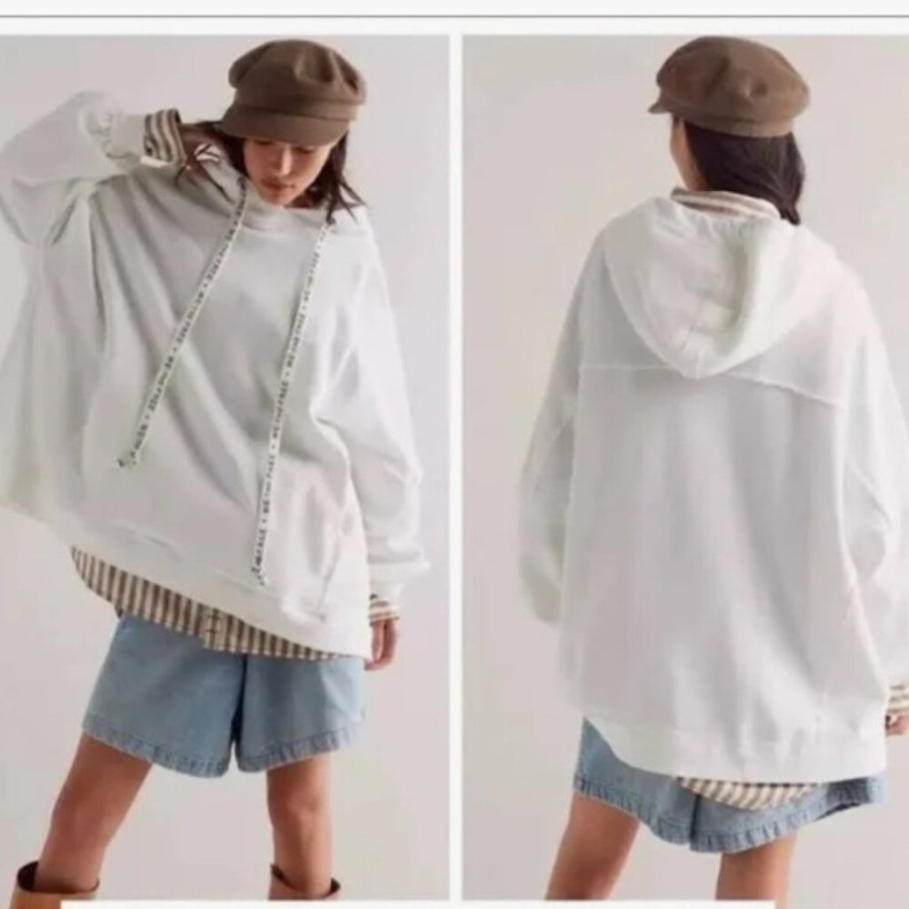 NEW  Free People 100% Cotton We The Free We Hoodie 4S2269